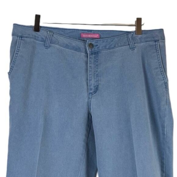 Woman Within Petite Plus Jeans Modern Fit Wide Leg Mid Rise Women’s Size 16WP - Picture 3 of 10